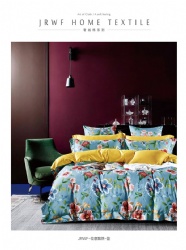 100% Cotton Reversible Duvet Cover and Pillowcase Set queen king size